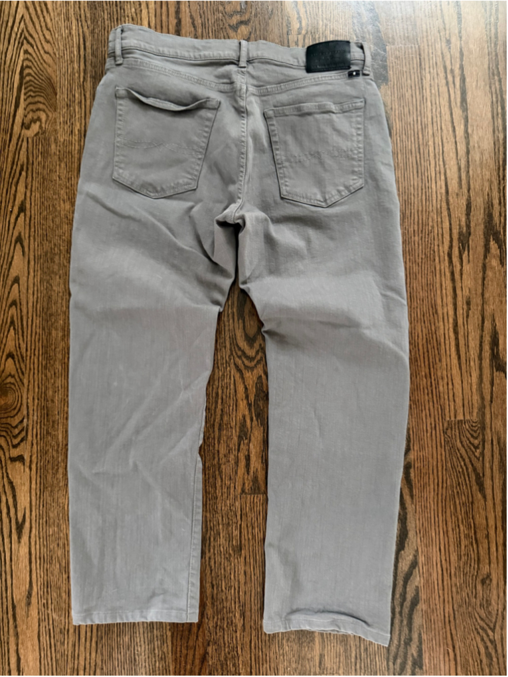 Men's Lucky Brand Straight Leg Jeans, Size 34/32 Grey - Picture 2 of 2